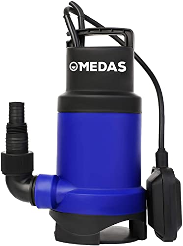 MEDAS 750W 10000L/H Electirc Sump Pumps Submersible Water Pump Sewage Pump w/Float Switch for Pool and Pond Draining in…