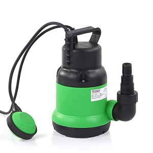 Heavy Duty Electric Submersible Pump, Portable Dirty/Clean Water Pump Perfect for Swimming Pools, Cellars, Garden, Ponds…
