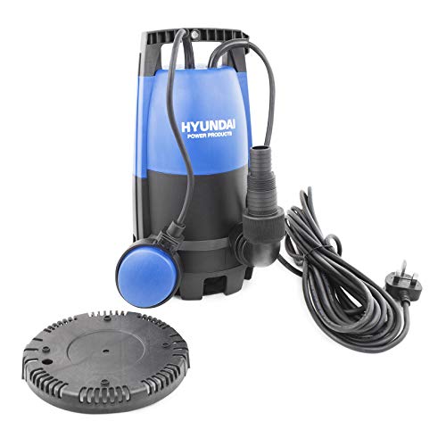 Hyundai HYSP400CD Heavy Duty 400W 230V Electric Submersible Dirty & Clean Water Pump Includes 10 Metre Power Cable Float…