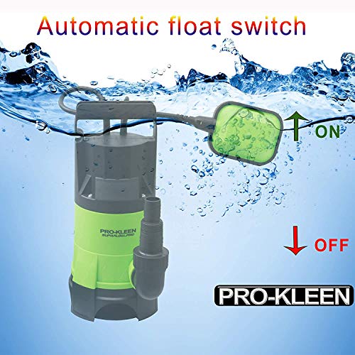 Pro-Kleen Submersible Water Pump 400W Electric with Heavy Duty 25m Layflat Hose for Clean or Dirty Water with Float… - Image 6