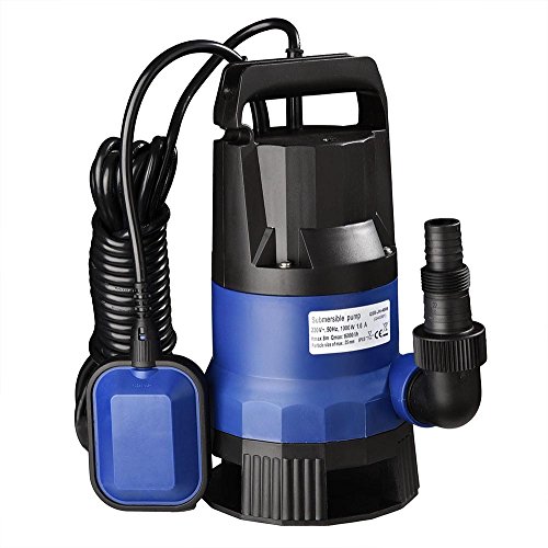 ReaseJoy 1000W Submersible Dirty Clean Water Pump with Float Switch 1.5HP Swimming Pool Pond Heavy Duty Water Transfer