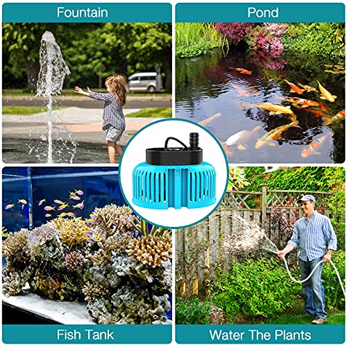 AISITIN Submersible Water Pump 80W Water Pump 3865L/H, 850GPH, 3 Adapters and Drain Hose, Suitable for Household… - Image 5